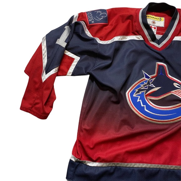 Vintage NHL Vancouver Canucks Roberto Luongo KOHO jersey - Picture 3 of 14